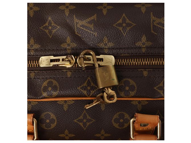 Borsa da viaggio Louis Vuitton Sirius 60 Monogram Canvas in marrone M41402 Beige - vista 14
