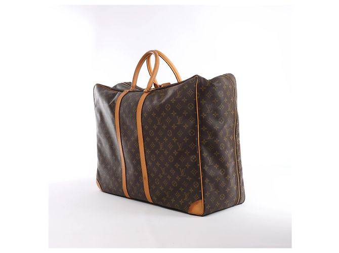 Borsa da viaggio Louis Vuitton Sirius 60 Monogram Canvas in marrone M41402 Beige - vista 3