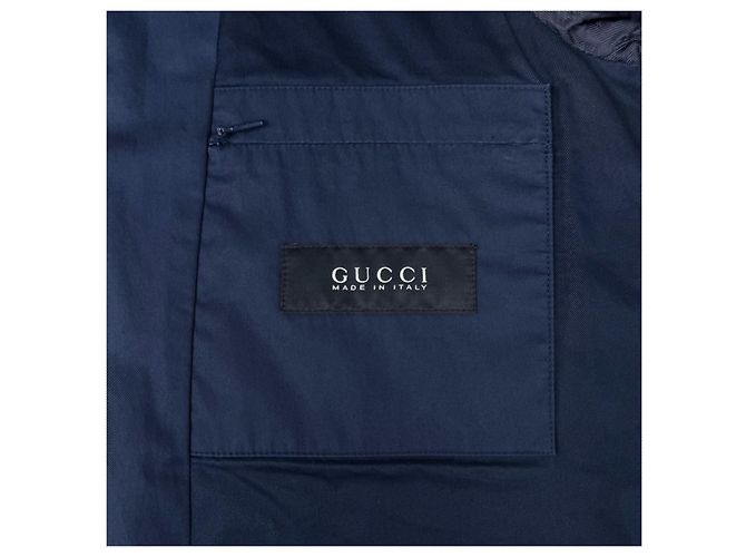 Gucci Baseballjacke Color-block Lederärmel Mehrfarben - Ansicht 5