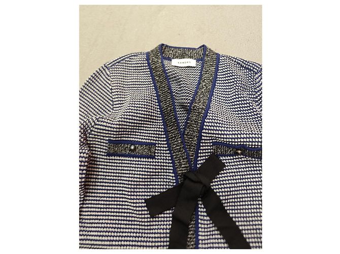 Vestido Sandro Azul Marino - vista 2
