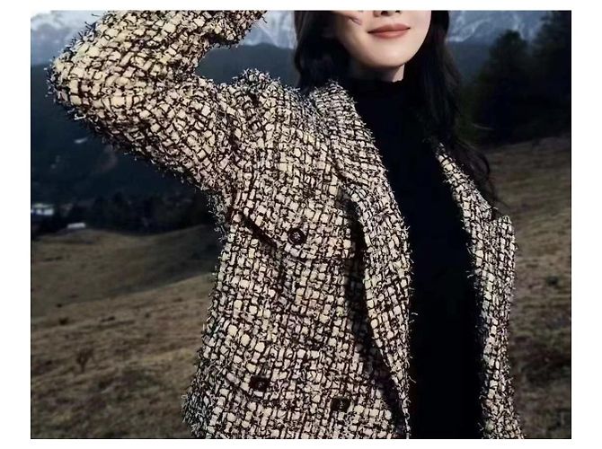 Chanel Tweed Jacke Mehrfarbig Größe 36 Mehrfarben - Ansicht 6