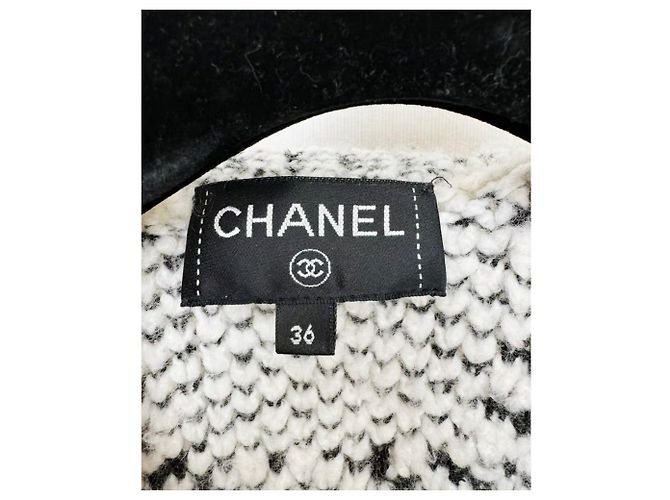 Abrigo Chanel de cashmere mujer talla 36 Multicolor - vista 4