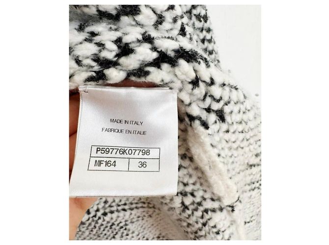 Abrigo Chanel de cashmere mujer talla 36 Multicolor - vista 6