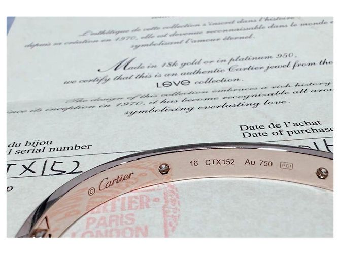 Bracciali Cartier Love Multicolore - vista 3