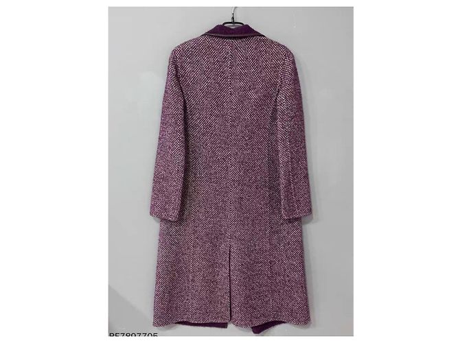 Abrigo de lana Loro Piana para mujer Talla 38 Multicolor - vista 4