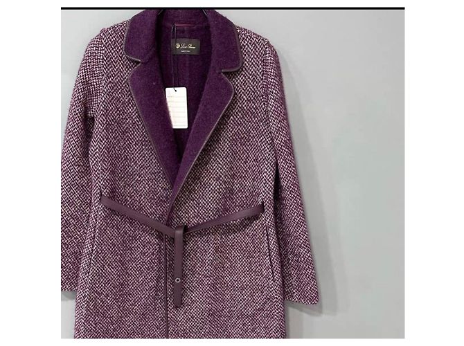 Abrigo de lana Loro Piana para mujer Talla 38 Multicolor - vista 5