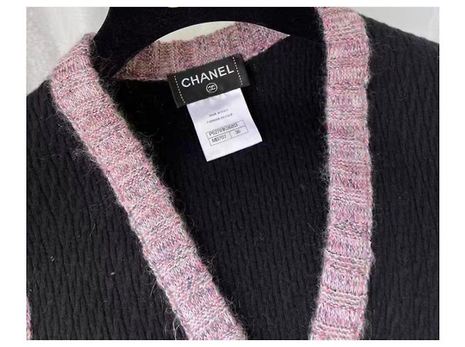 Vestido Chanel de cachemira Multicolor - vista 2