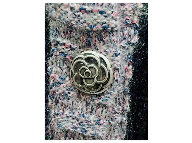 Vestido Chanel de cachemira Multicolor - vista 6