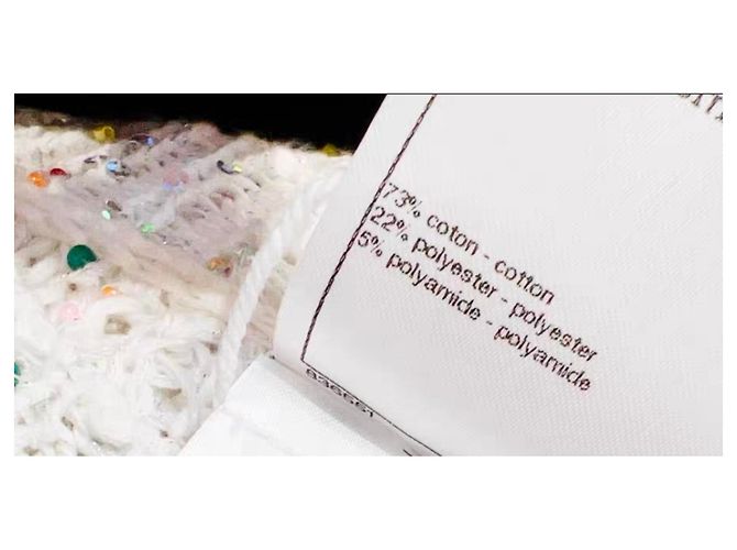Chanel Strickware Baumwolle Mehrfarbig Größe 38 Mehrfarben - Ansicht 3