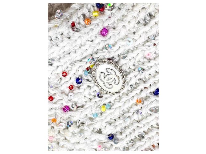 Chanel Strickware Baumwolle Mehrfarbig Größe 38 Mehrfarben - Ansicht 4