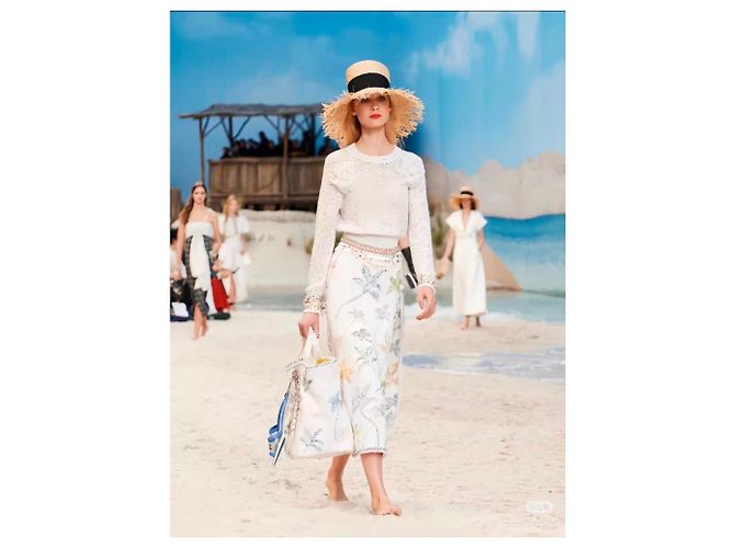 Chanel Strickware Baumwolle Mehrfarbig Größe 38 Mehrfarben - Ansicht 6