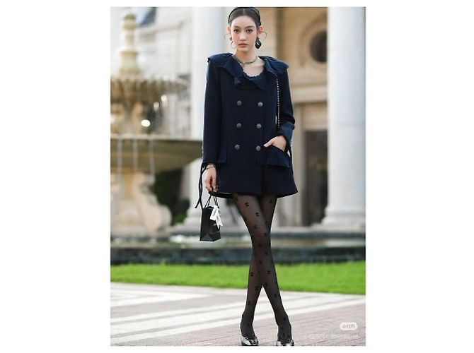 Chanel Wool Coat Multi Color Size 38 Multiple colors - view 7