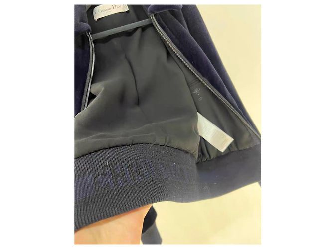 Autre Marque Cappotto Dior in visone nero - vista 4