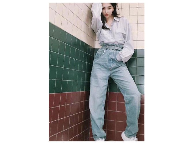 Jeans Isabel Marant Etoile Blu - vista 3