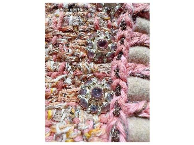 Chanel Tweed Kleid Mehrfarben - Ansicht 2