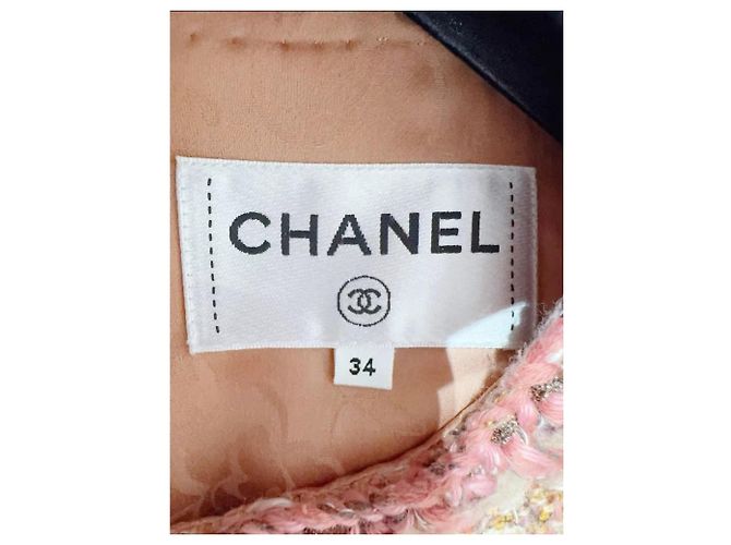 Chanel Tweed Kleid Mehrfarben - Ansicht 4