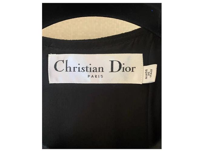 Autre Marque Abrigo Dior de lana negro - vista 5