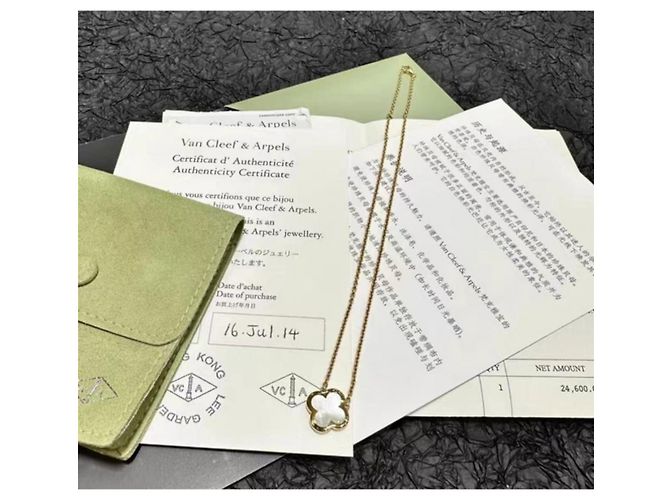 Collares Pure Alhambra Van Cleef & Arpels Blanco - vista 3