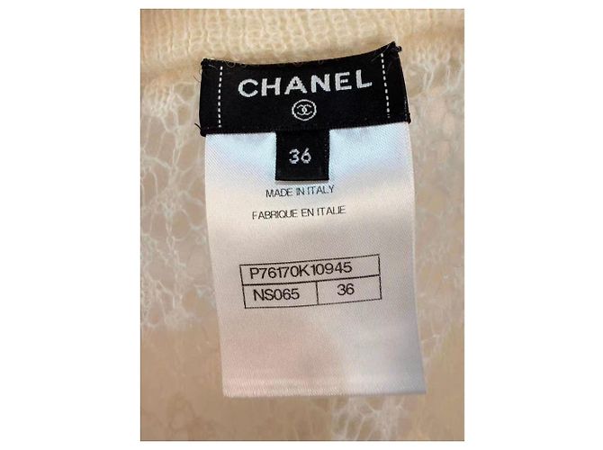 Chanel Kleid aus Wolle mehrfarbig Größe 36 Mehrfarben - Ansicht 4