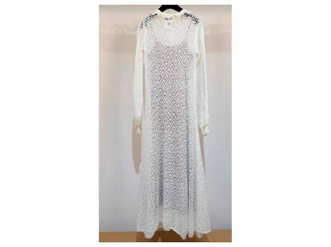 Chanel Kleid aus Wolle mehrfarbig Größe 36 Mehrfarben - Ansicht 8