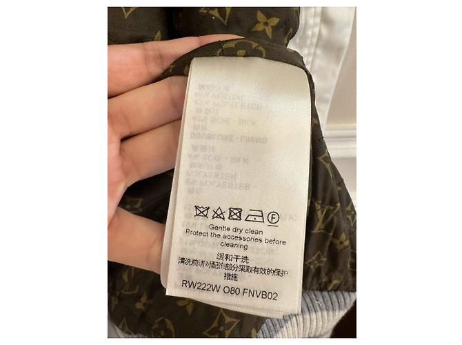 Abrigo Louis Vuitton de Tweed Mujer 36 Multicolor - vista 4