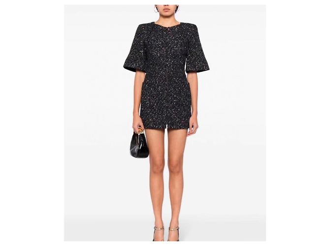 Chanel Kleid aus Tweed Mehrfarben - Ansicht 5