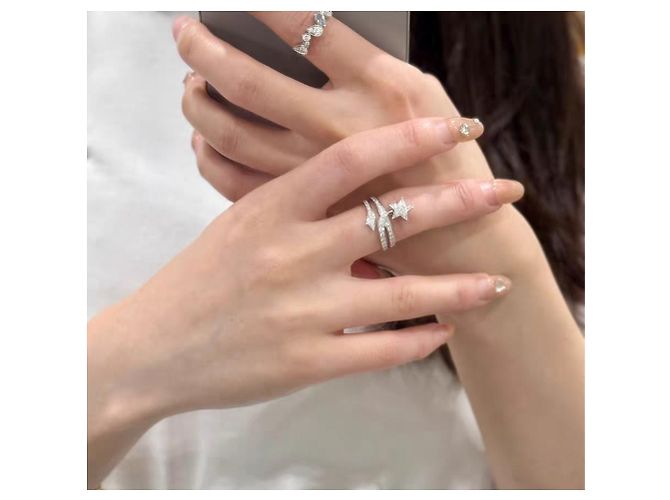 Chanel Comète Ringe Weißgold Größe 52 Mehrfarben - Ansicht 2