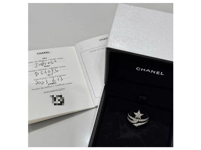 Chanel Comète Ringe Weißgold Größe 52 Mehrfarben - Ansicht 3