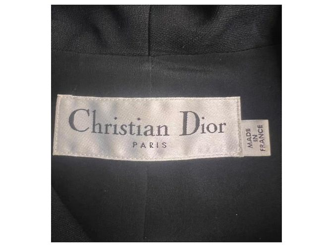 Autre Marque Dior Black Wool Jacket Size 34 - view 2