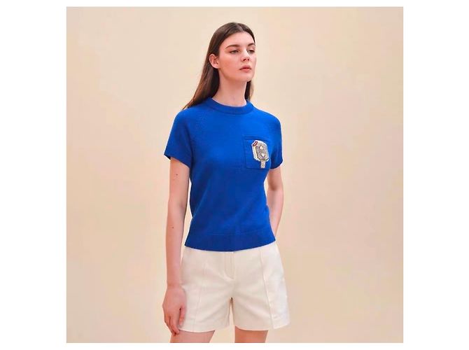 Hermès Strickmode aus Kaschmir Damen Größe 36 Mehrfarben - Ansicht 6
