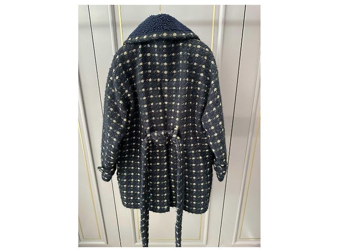 Chanel Wool Coat Multi Color Size 34 Multiple colors - view 2