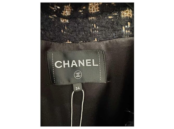Chanel Wool Coat Multi Color Size 34 Multiple colors - view 3
