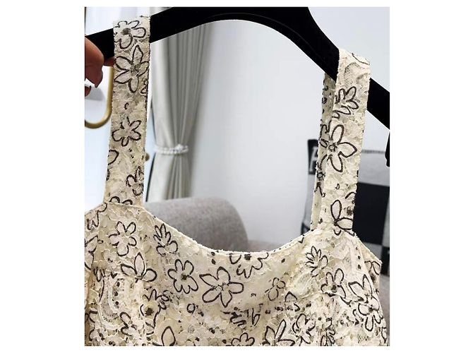 Abito Chanel in cotone taglia 38 Multicolore - vista 5