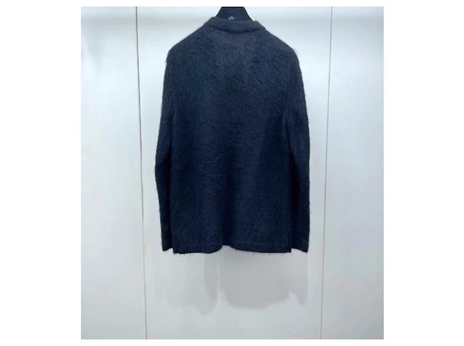 Chanel Strickjacke aus schwarzem Kaschmir - Ansicht 2
