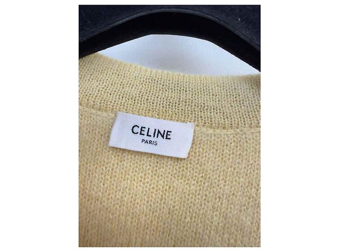 Céline Yellow Wool Jacket - view 2