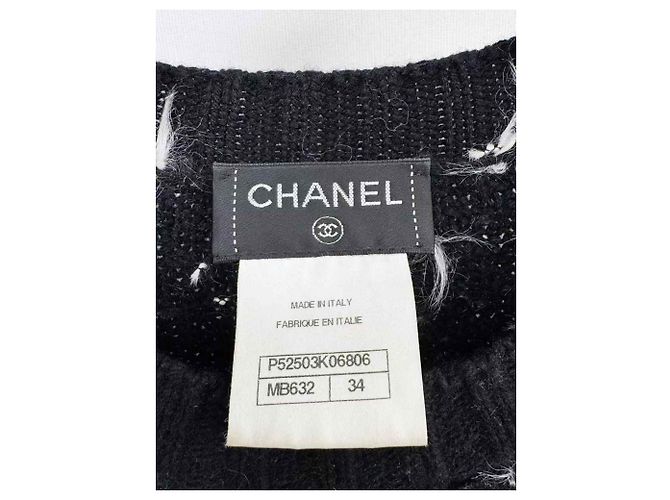 Chanel Kleid aus Wolle mehrfarbig Größe 34 Mehrfarben - Ansicht 2