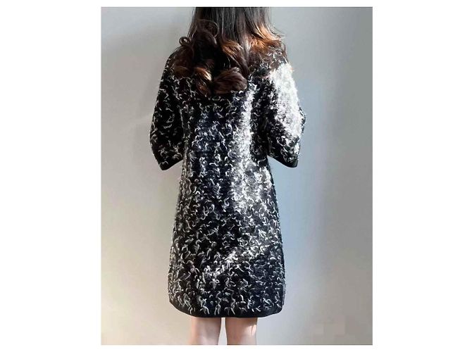 Chanel Kleid aus Wolle mehrfarbig Größe 34 Mehrfarben - Ansicht 7