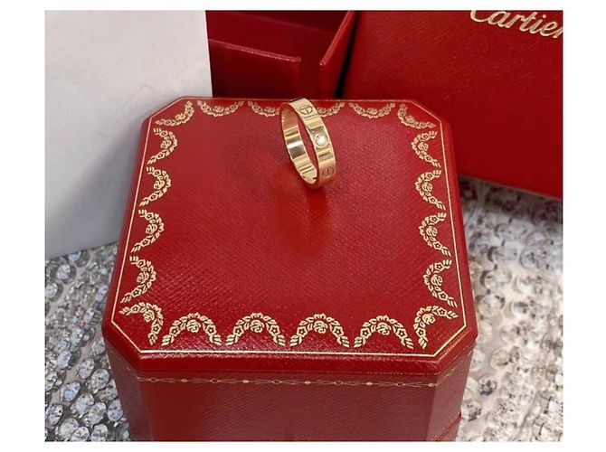 Cartier Love Ring Roségold Größe 58 Mehrfarben - Ansicht 2