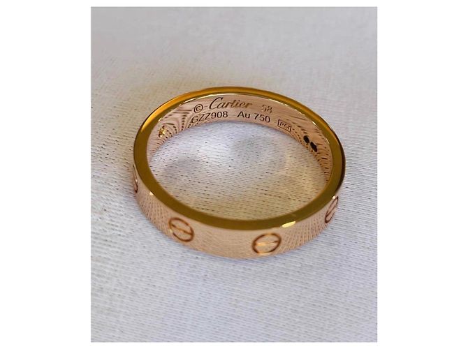 Cartier Love Ring Roségold Größe 58 Mehrfarben - Ansicht 3