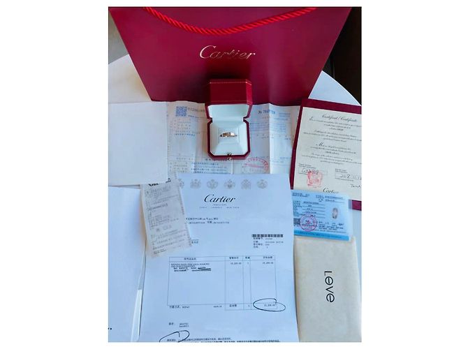Cartier Love Ring Roségold Größe 58 Mehrfarben - Ansicht 4