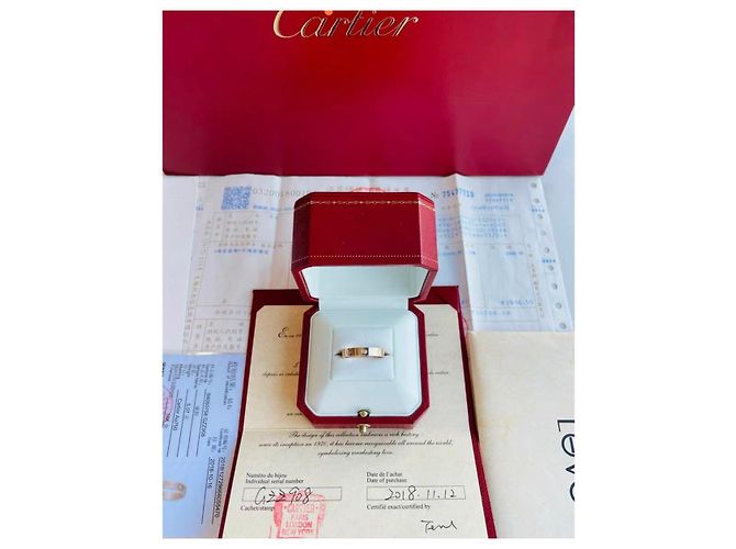 Cartier Love Ring Roségold Größe 58 Mehrfarben - Ansicht 6