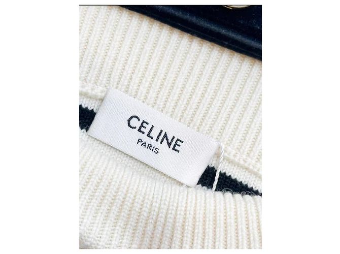 Abito Céline in lana multicolore - vista 3