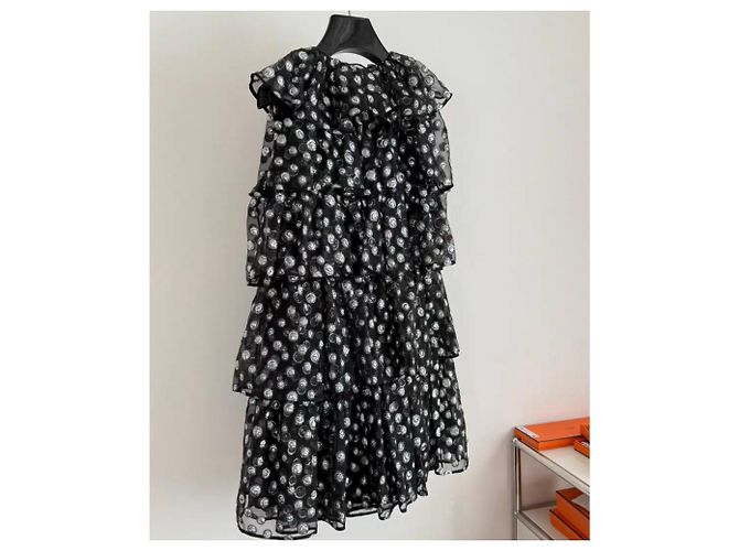 Céline Kleid Polyamid Mehrfarbig Größe 38 Mehrfarben - Ansicht 2