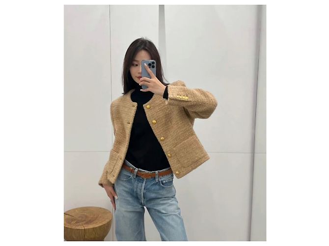 Céline Wolljacke Damen Größe 36 Mehrfarben - Ansicht 2