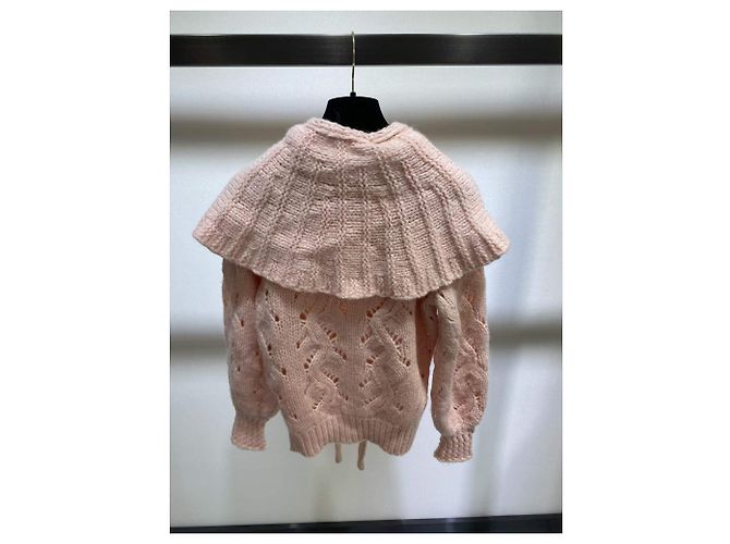 Chanel Strickpullover Rosa Wolle Pink - Ansicht 4