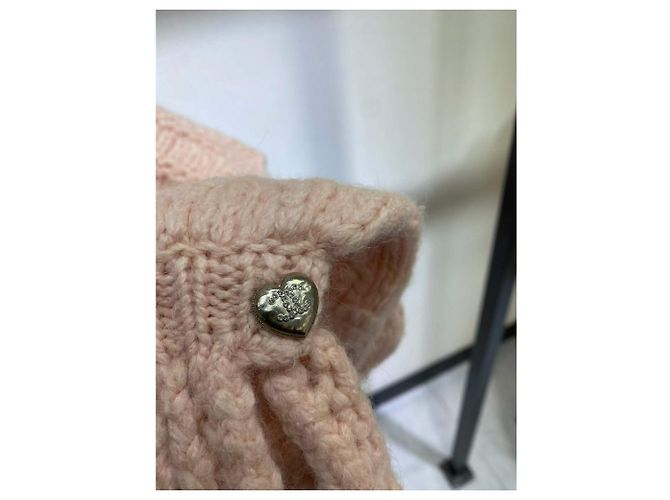 Chanel Strickpullover Rosa Wolle Pink - Ansicht 5