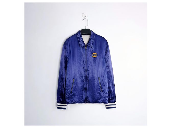 Gucci Reversible Satin Zip Jacket Men IT50 Multiple colors - view 3