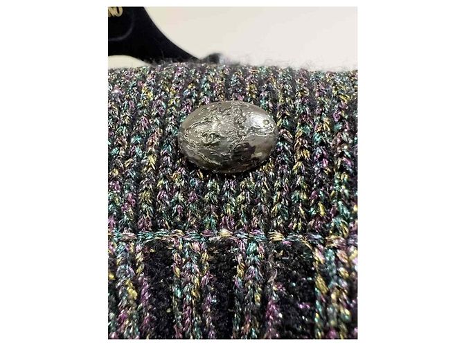 Chanel Prenda de punto de lana gris - vista 3