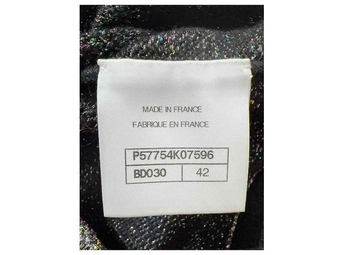 Chanel Prenda de punto de lana gris - vista 5
