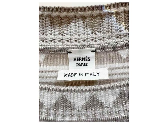 Prenda de punto de cachemire Hermès mujer talla 34 Multicolor - vista 3